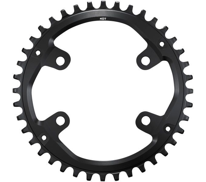 Kettenblatt Cues FC-U8000 Single / schwarz / 40 Zähne