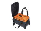 Miles Tarpaulin Gepäckträgertasche 7L / schwarz/orange