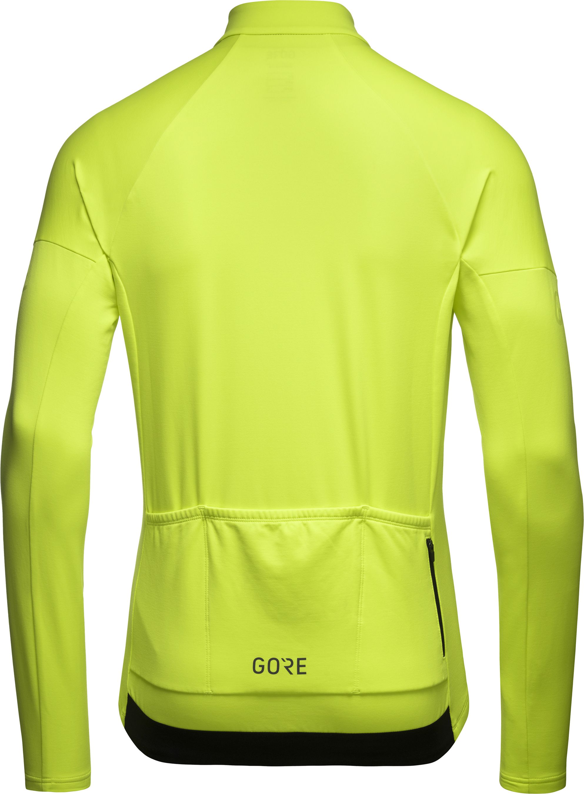C3 THERMO Herren-Thermo-Langarmtrikot / neon yellow / M