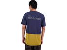 TARN Herren-Merino-Kurzarmshirt / cumin/midnight / XXL