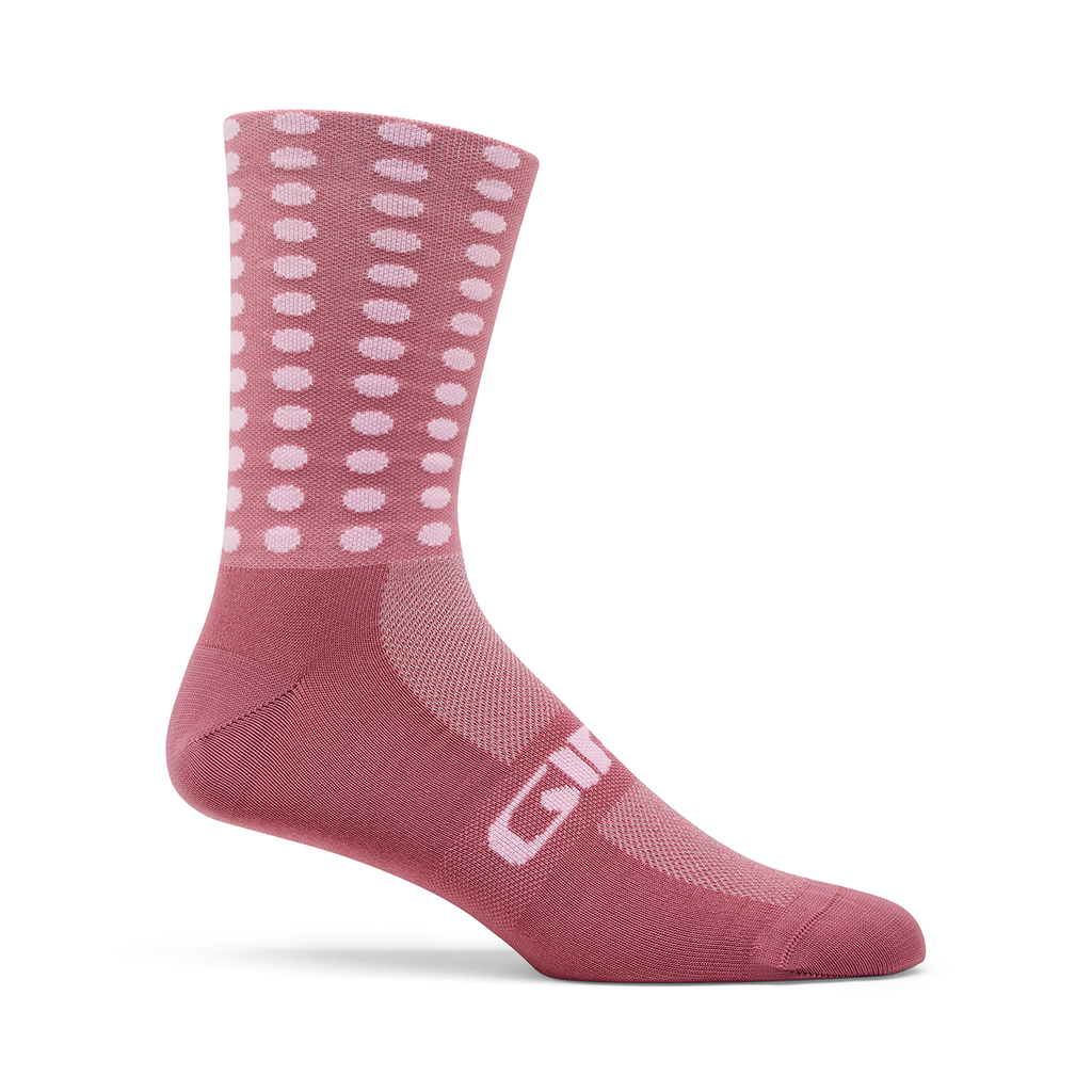 Comp Racer High Rise Sock / dusty rose / L