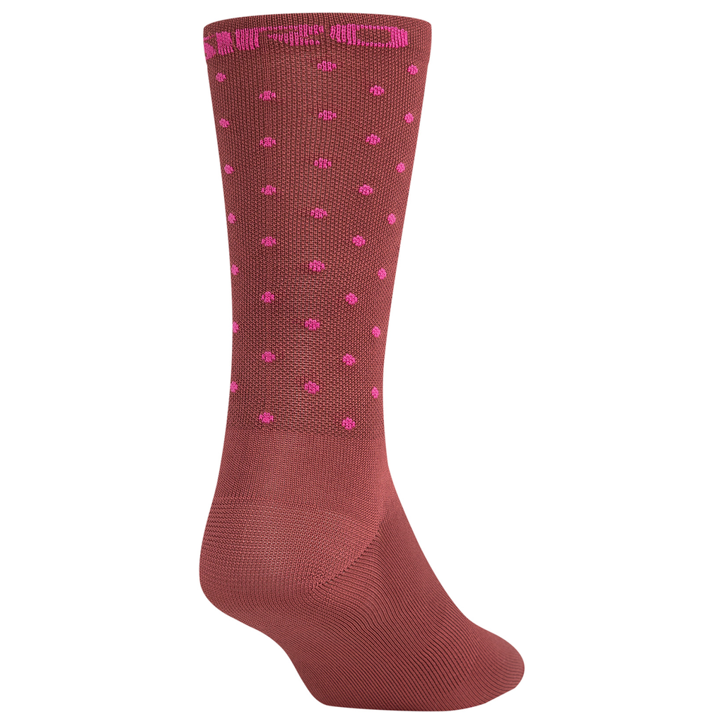 Comp Racer High Rise Sock / dark cherry/raspberry / L