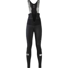 ABILITY GTI Damen-Softshell-Trägerhose mit Polster / black / 42