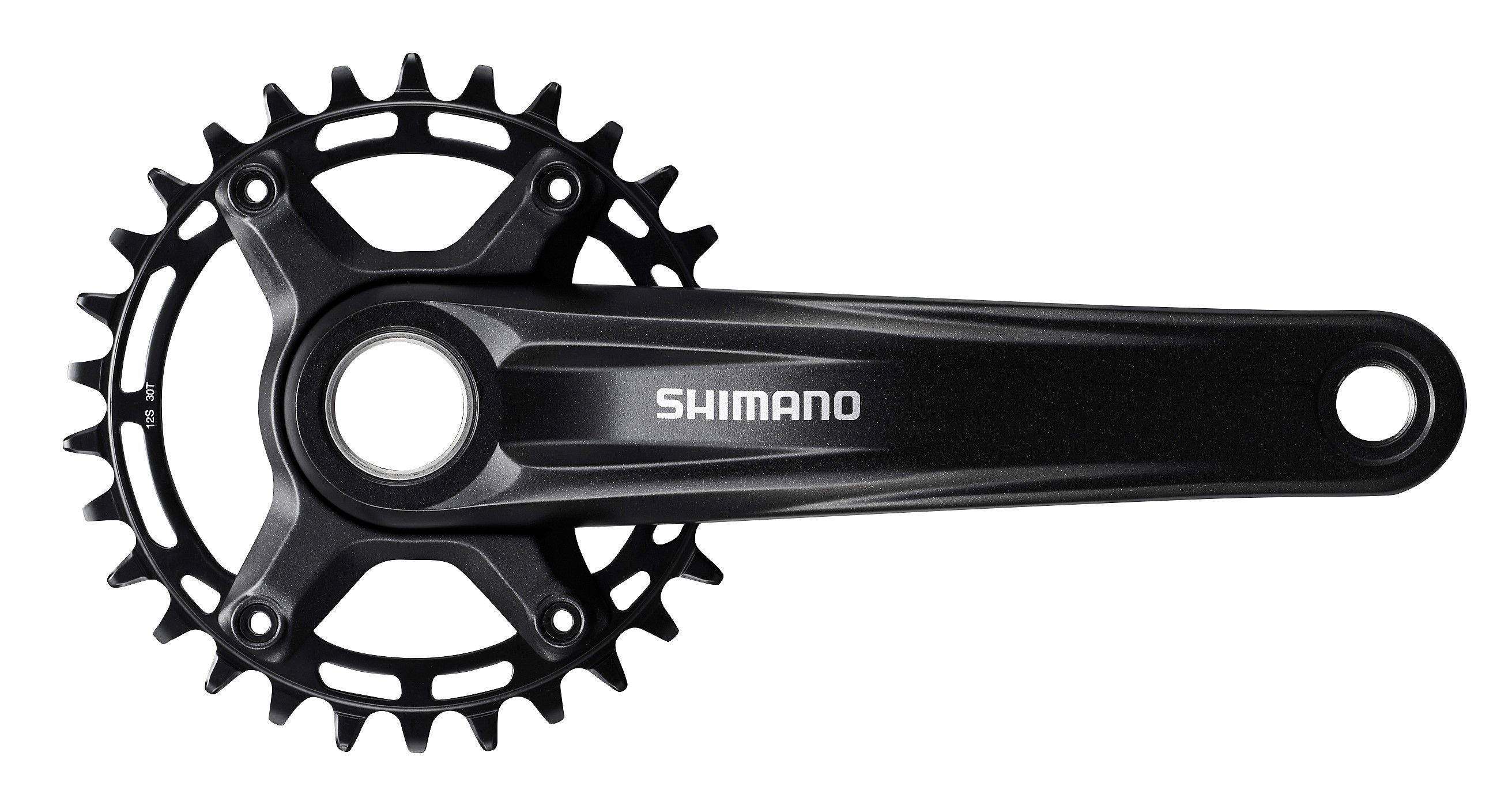 Kettenradgarnitur FC-MT510 Single 12-Gang / schwarz / 170 mm, 34