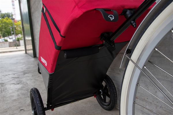 VELOSHOPPER Einkaufswagen / rot