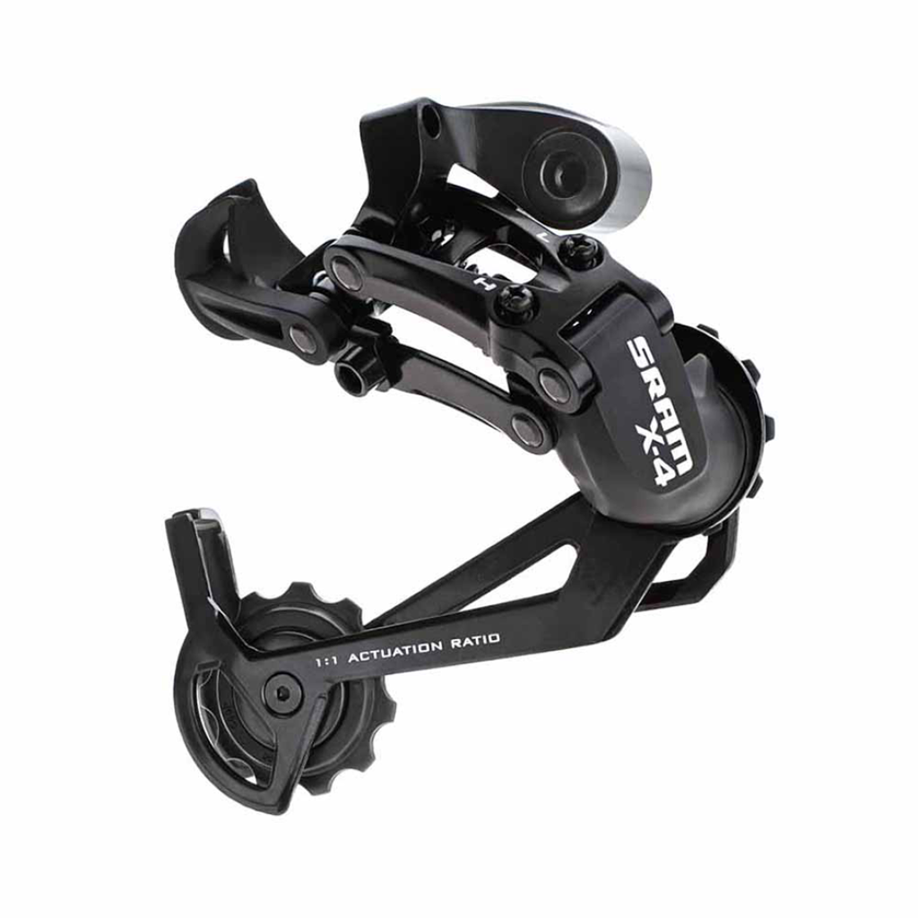 Rear Derailleur X4 7/8SP / black / Long