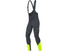 C3 GWS Herren-Softshell-Trägerhose / black/neon yellow / XXL