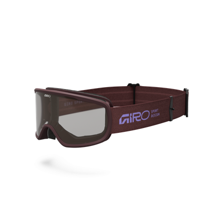 Tempo MTB Goggle / dark maroon,clear