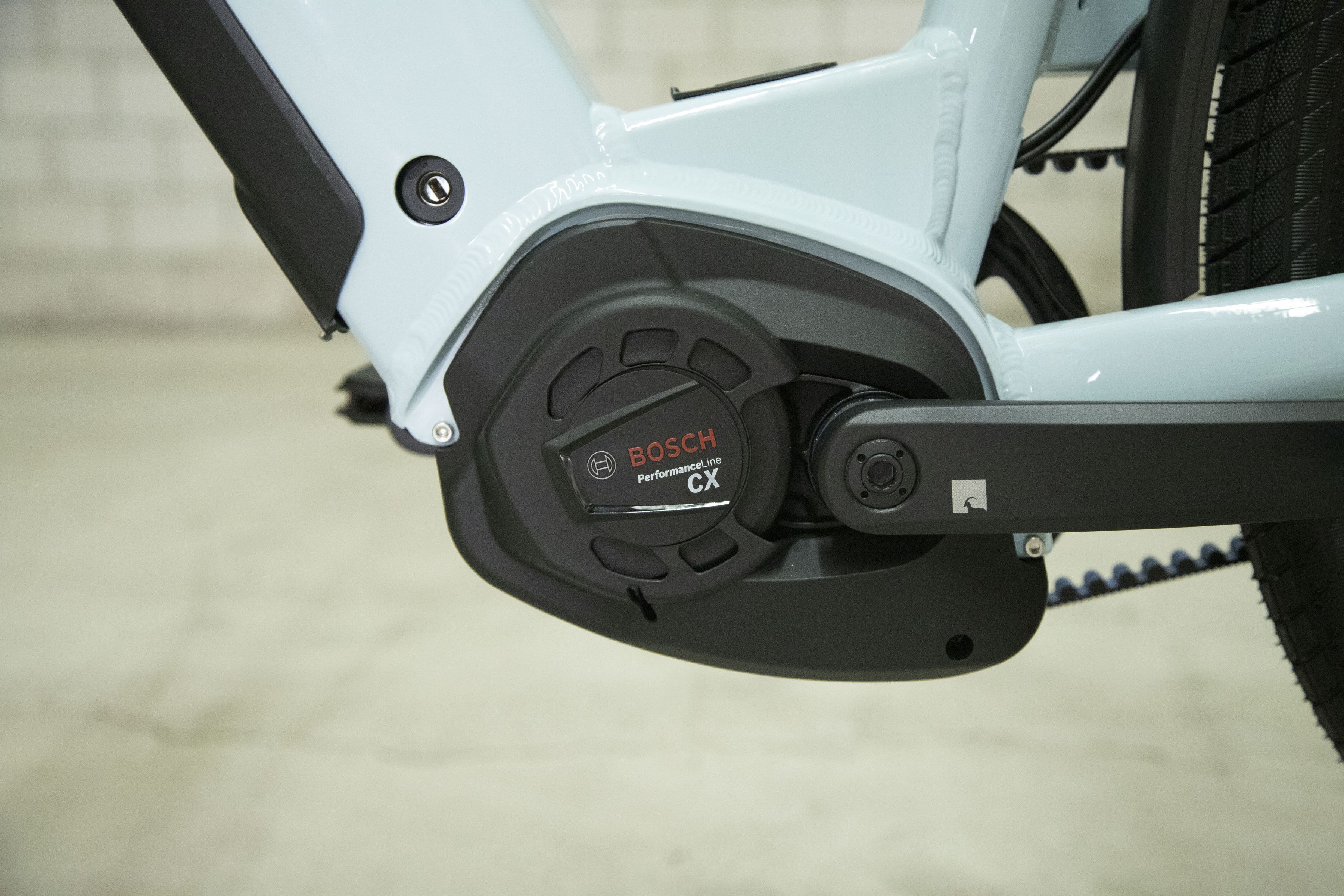 eCOMFORT NEO+ e-City- und Alltagsvelo / milk blue / 47 CM