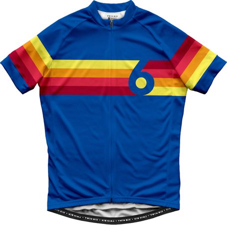 THE GRAND PRIX Herren-Kurzarmtrikot / royal / 3XL