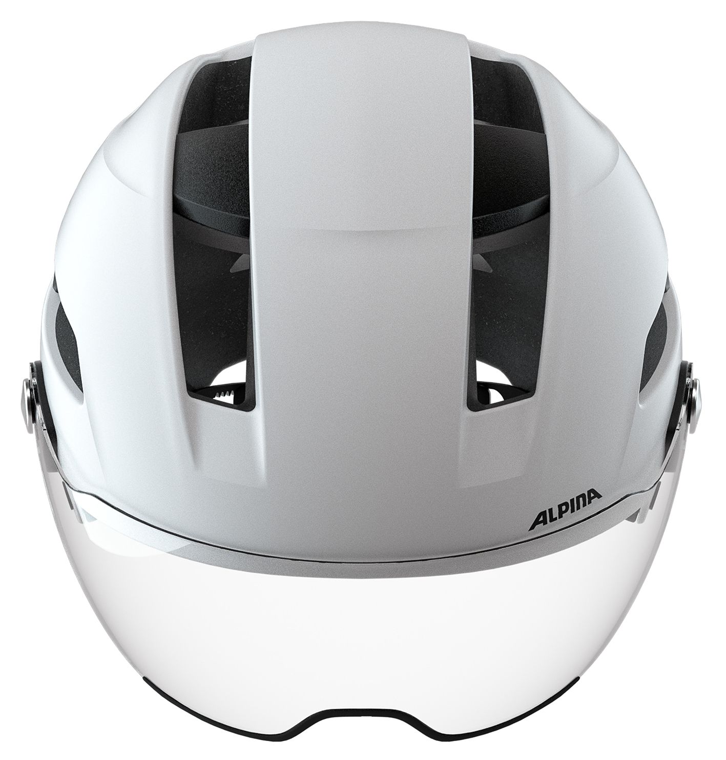 SOHO VISOR, Velohelm / white matt / 55-59CM