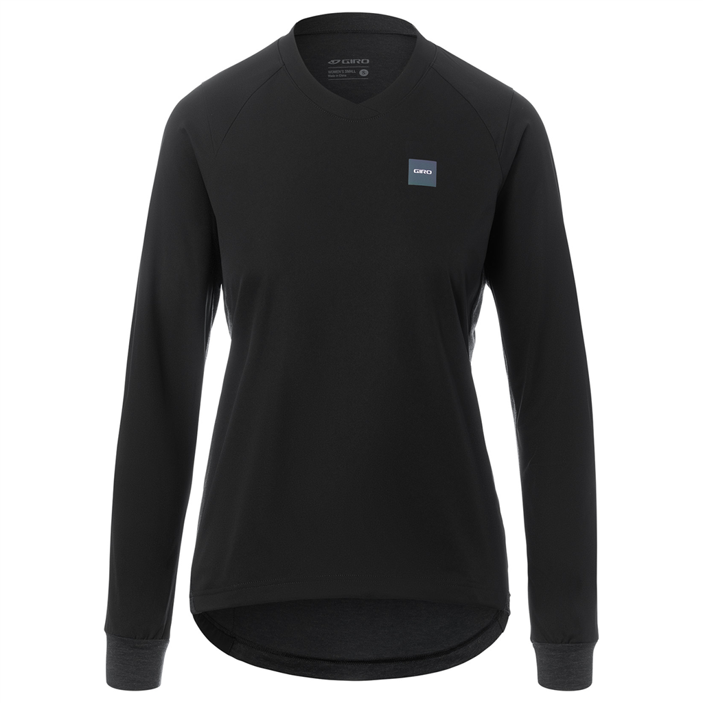 W Roust LS Wind Jersey / black/grey / M