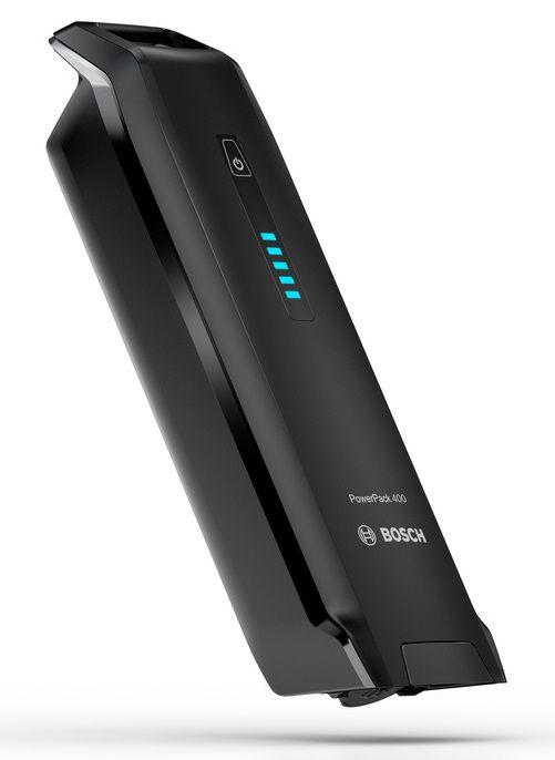 Bosch Rahmenakku PowerPack BBP35YY / schwarz / BBP3540, 11 Ah, 400 Wh, 336x91x62 mm, 2200 g