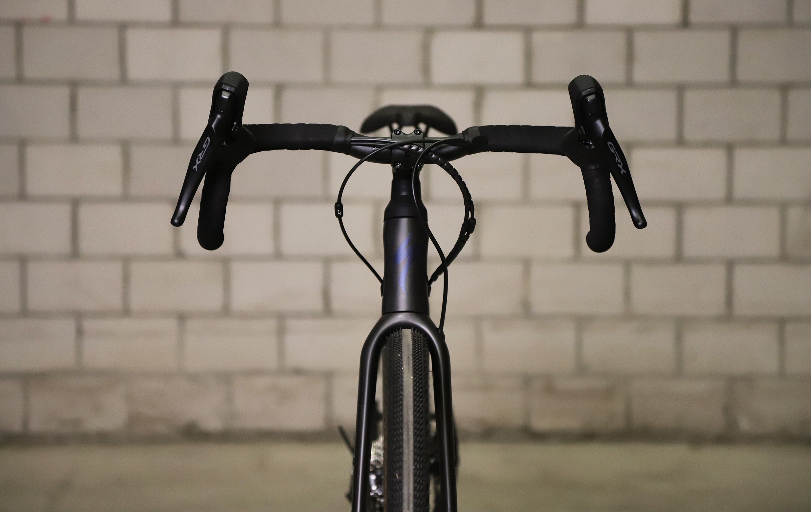 DIVERGE SPORT CARBON Gravelbike / satin carbon blue onyx / 58 CM