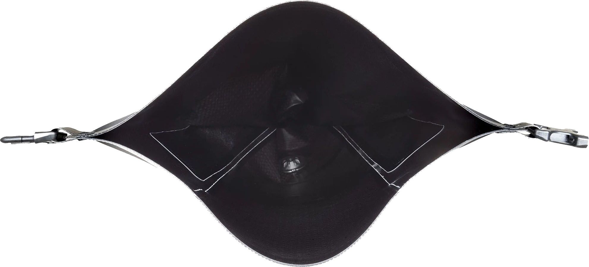 DRY-PACK Packsack mit Gepäckträgerbefestigung / black / 16l