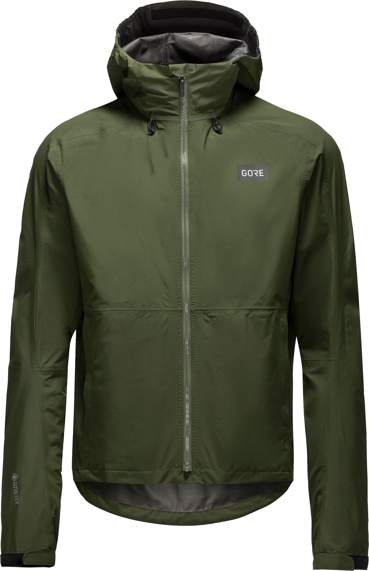 ENDURE GTX Herren-Regenjacke / utility green / S
