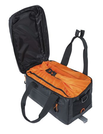 Miles Tarpaulin Gepäckträgertasche MIK / schwarz/orange