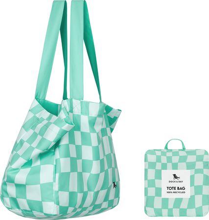 Foldable Bag Medium / check mate