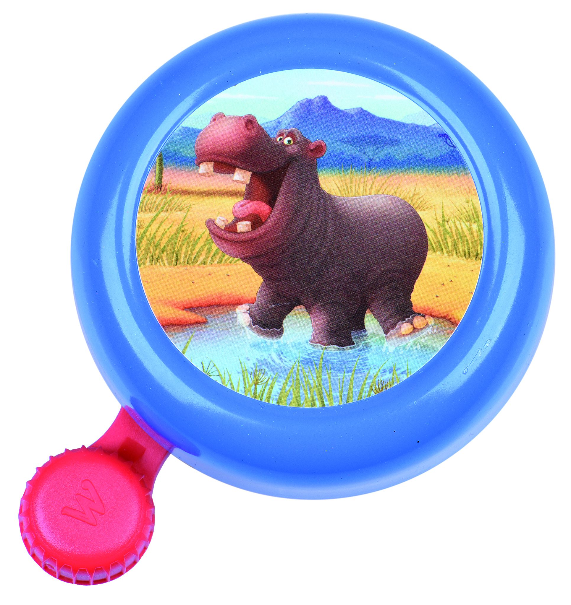 Kinderglocke Animal Kingdom Stahl blau / blau