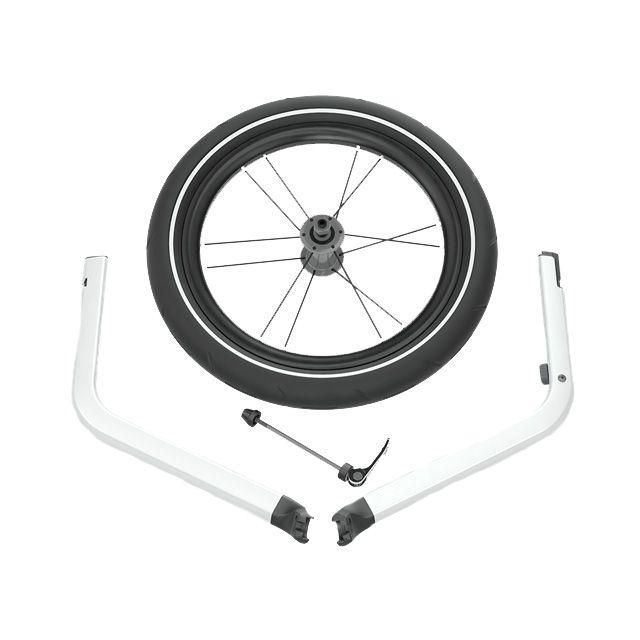 Thule Chariot Joggerset ab jg.2024 (Cross & Sport) Double / silber