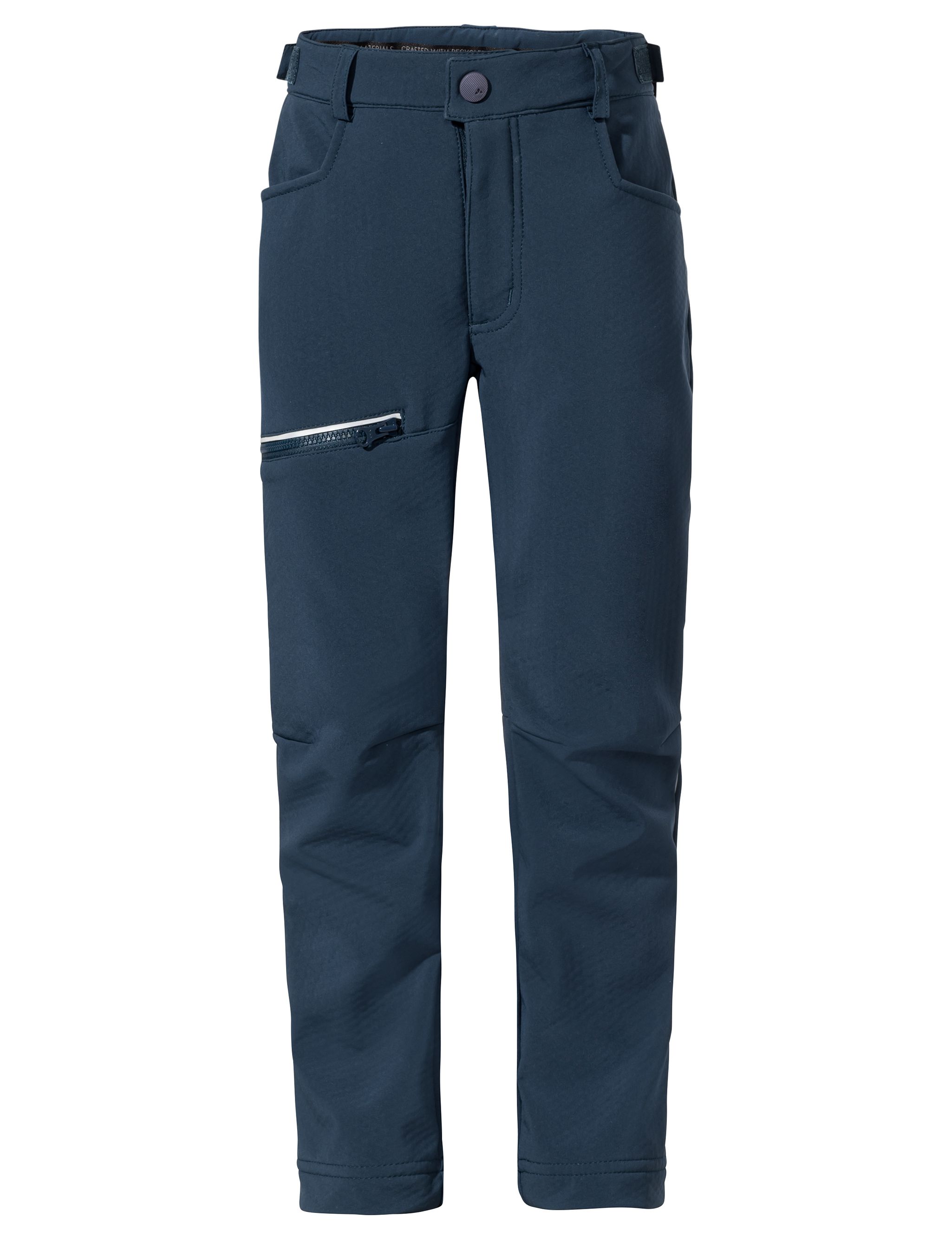 QIMSA Kinder-Softshellhose / dark sea / 158/164