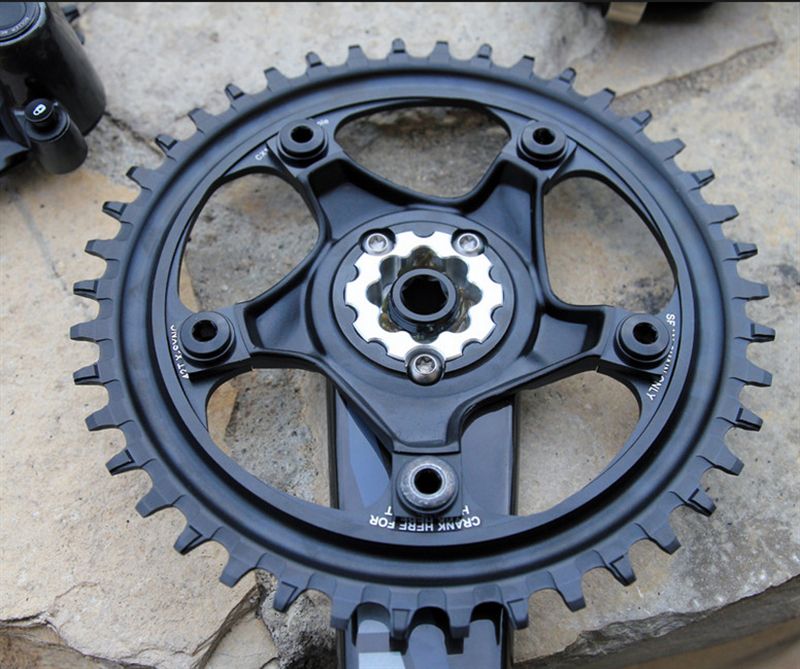 SEQUENCE X-SYNC Kettenblatt für SRAM Boost (148mm) / schwarz / 32 Zähne