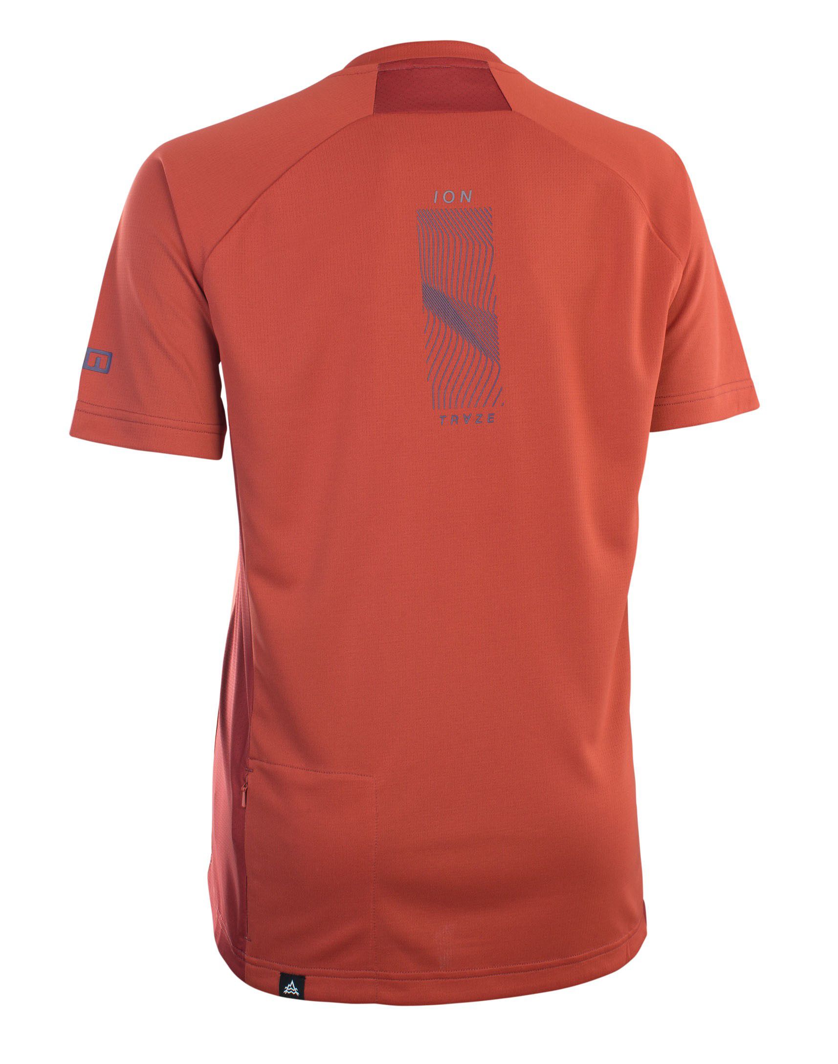 TRAZE Damen-Kurzarmshirt / spicy red / 38