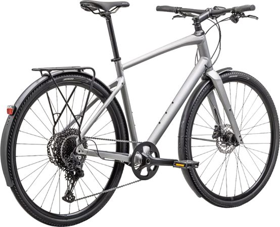 SIRRUS X 4.0 EQ City- und Alltagsvelo / satin liquid silver satin fogtnt / M