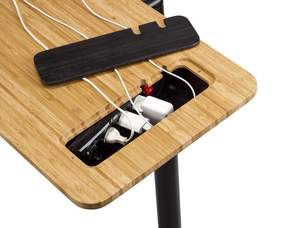 Training Desk / schwarz-braun