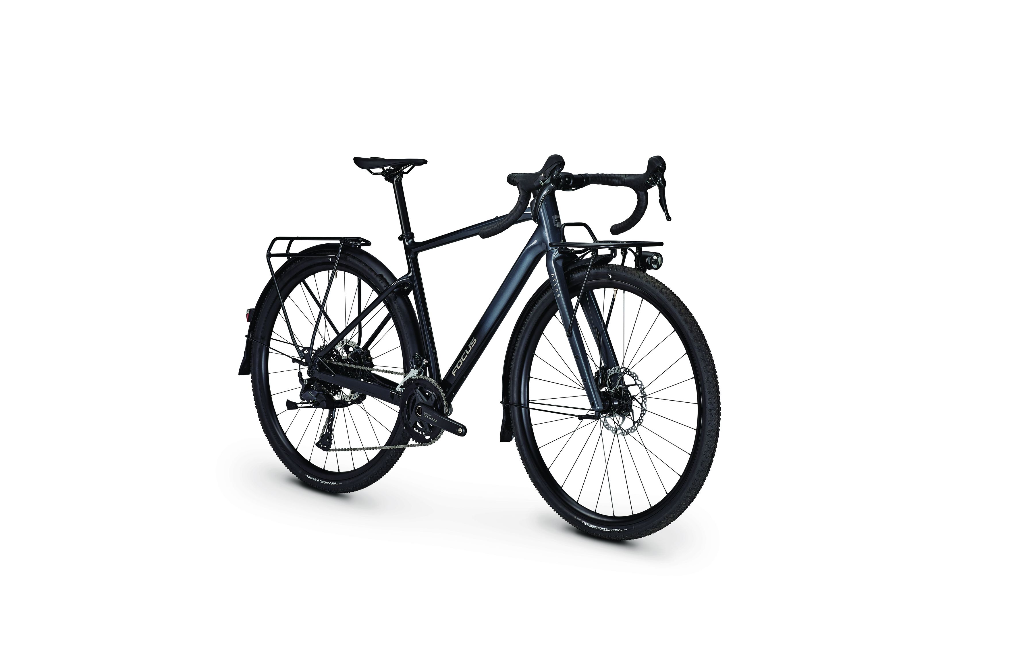 ATLAS 6.8 EQP Gravelbike / Steelgrey/Diamondblack / M