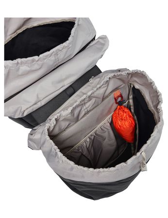 TWINROADSTER Zweifachtasche / black / 52L