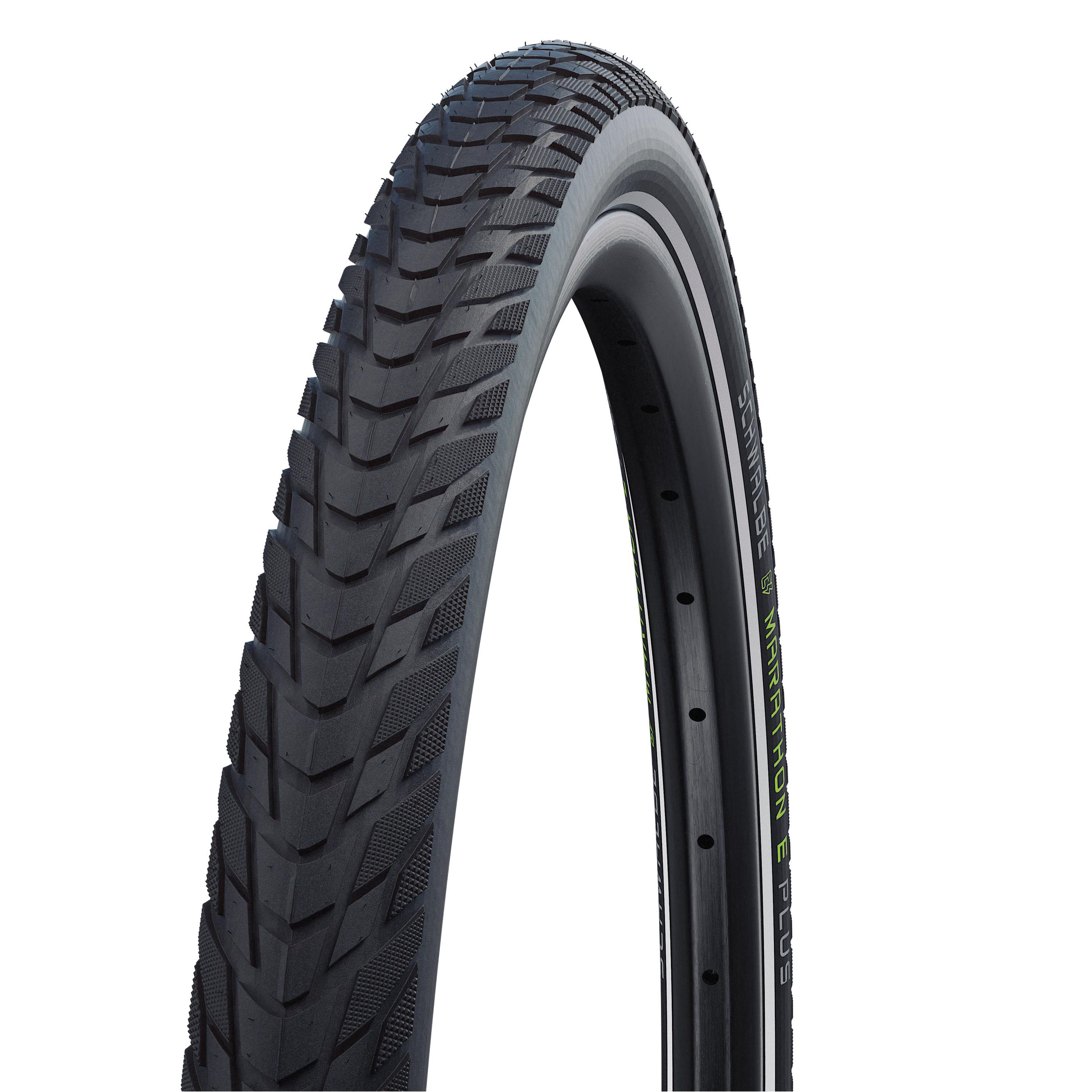 MARATHON E-PLUS Performance Fair Rubber Reifen / Black+Refl. / 27.5x2.00, 50-584