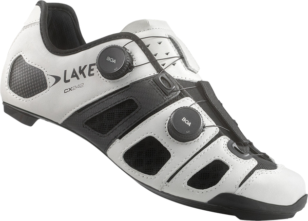 CX242X Rennveloschuhe - breitere Passform / white/black / 44.5