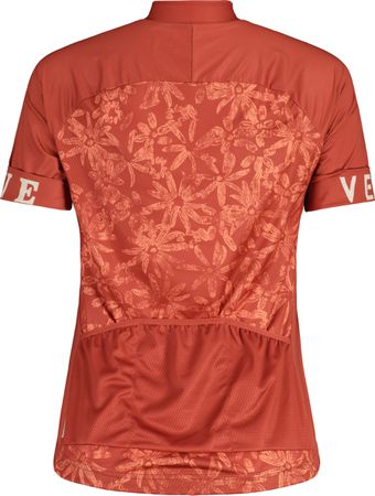 ENVALIRAM 1/2 Damen-Kurzarmtrikot / rosehip mountainarnica / L