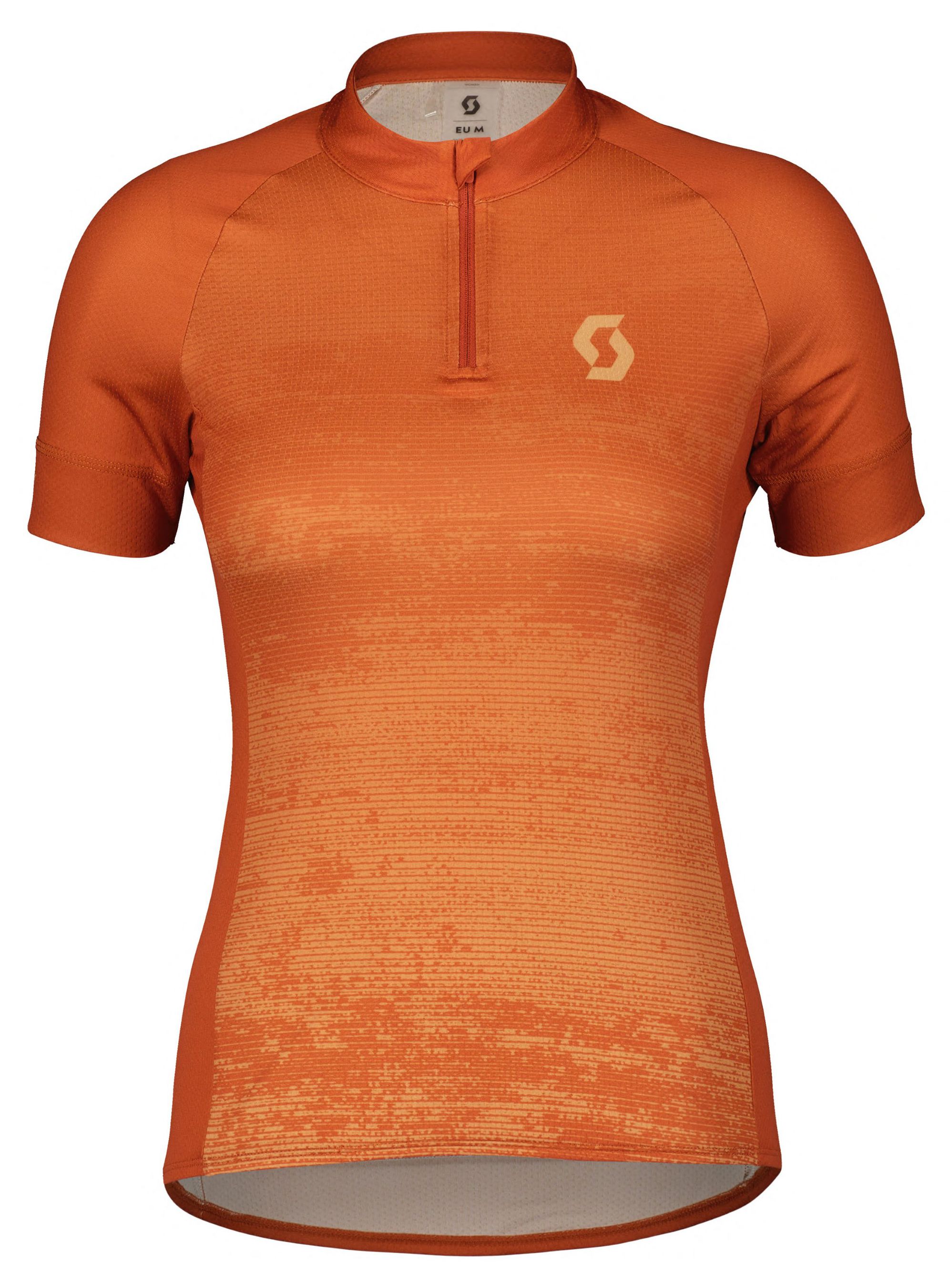 ENDURANCE 30 Damen-Kurzarmtrikot / braze orange/rose beige / XS