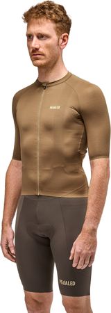 ELEMENT LIGHTWEIGHT Herren-Kurzarmtrikot / brown / L