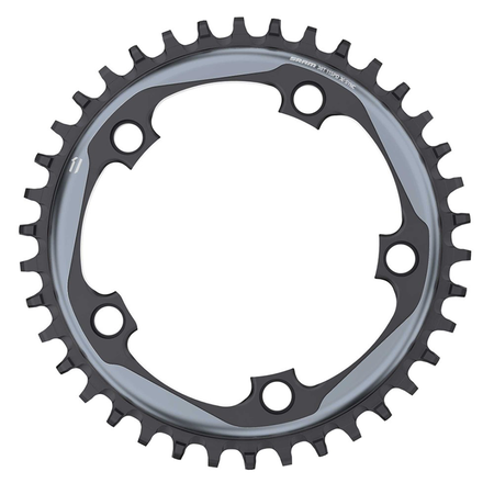 Chainring S350 Aeroguard 110 BCD 1x11SP / black / 110x44T