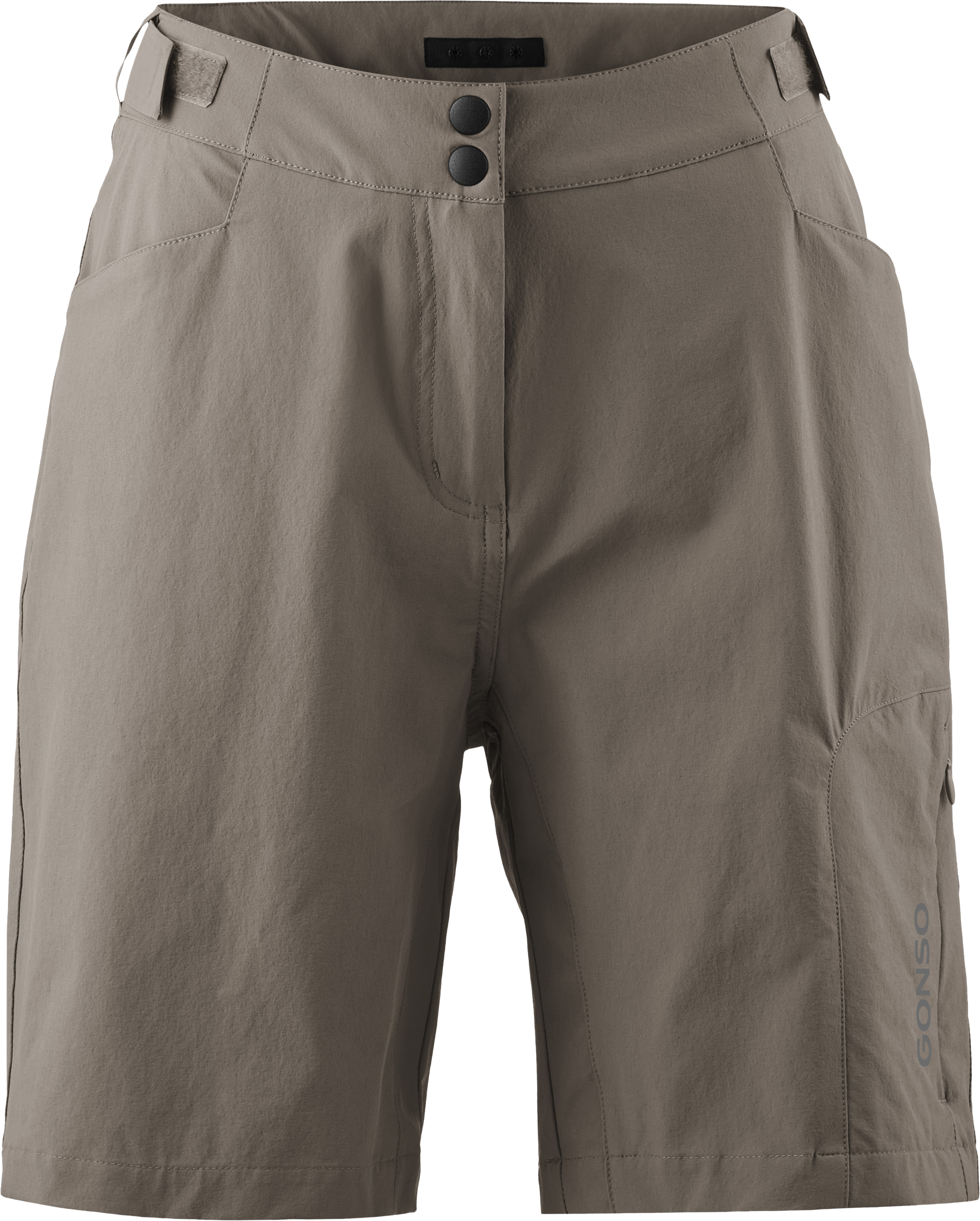 ADVENTURE Damen-Bikeshorts / gray phoenix / 38