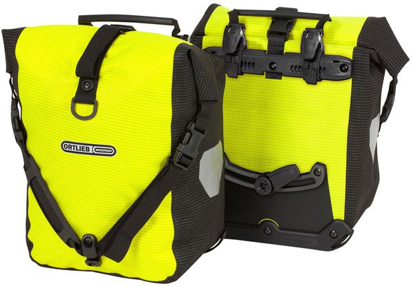 SPORT-ROLLER HIGH VISIBILITY Taschen (Duo) / gelb