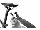 S-MUD Hinterrad-Spritzschutz / schwarz / 460mm