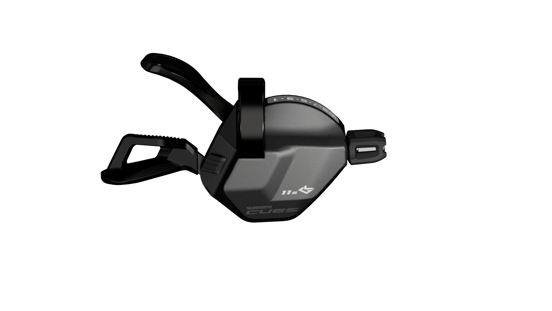 Schalthebel Cues SL-U8000 / schwarz / Lenker-Montage, rechts, 11