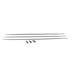 Spoke and Nipple 276mm Straight Roam 30 27.5 Qty 3 / black