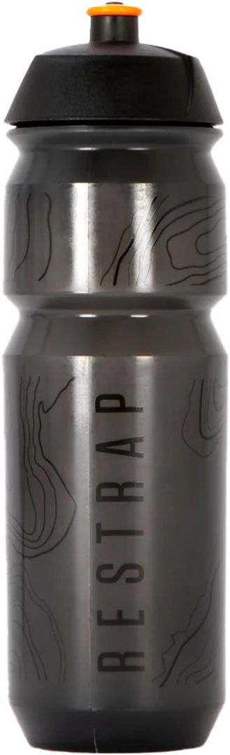 Contour Bottle / schwarz / 20 x 7 x 7 cm, 0.75 l
