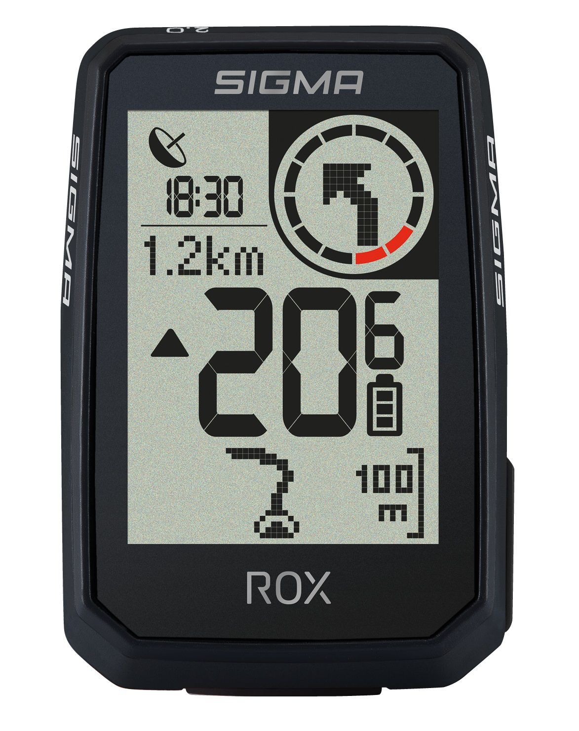 Sigma Computer ROX 2.0 GPS Set / schwarz