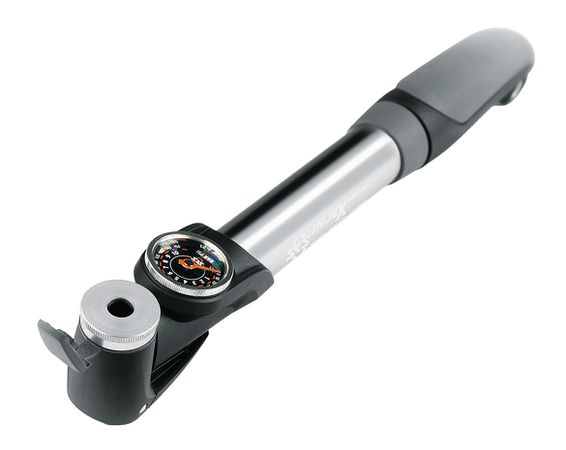 Minipumpe Injex Control mit Manometer / silber