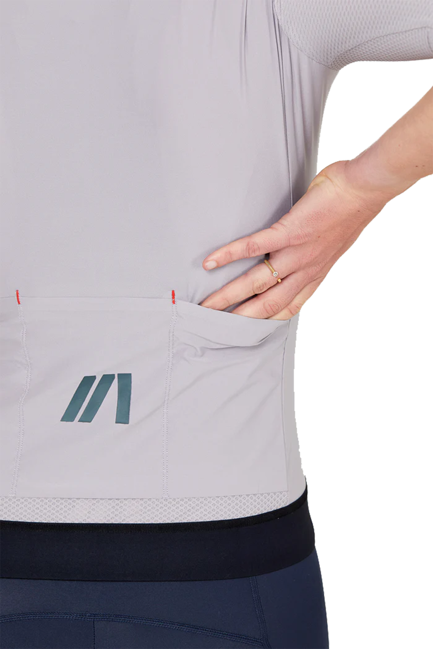 AERO LIGHT Damen-Kurzarmtrikot / dust purple / L