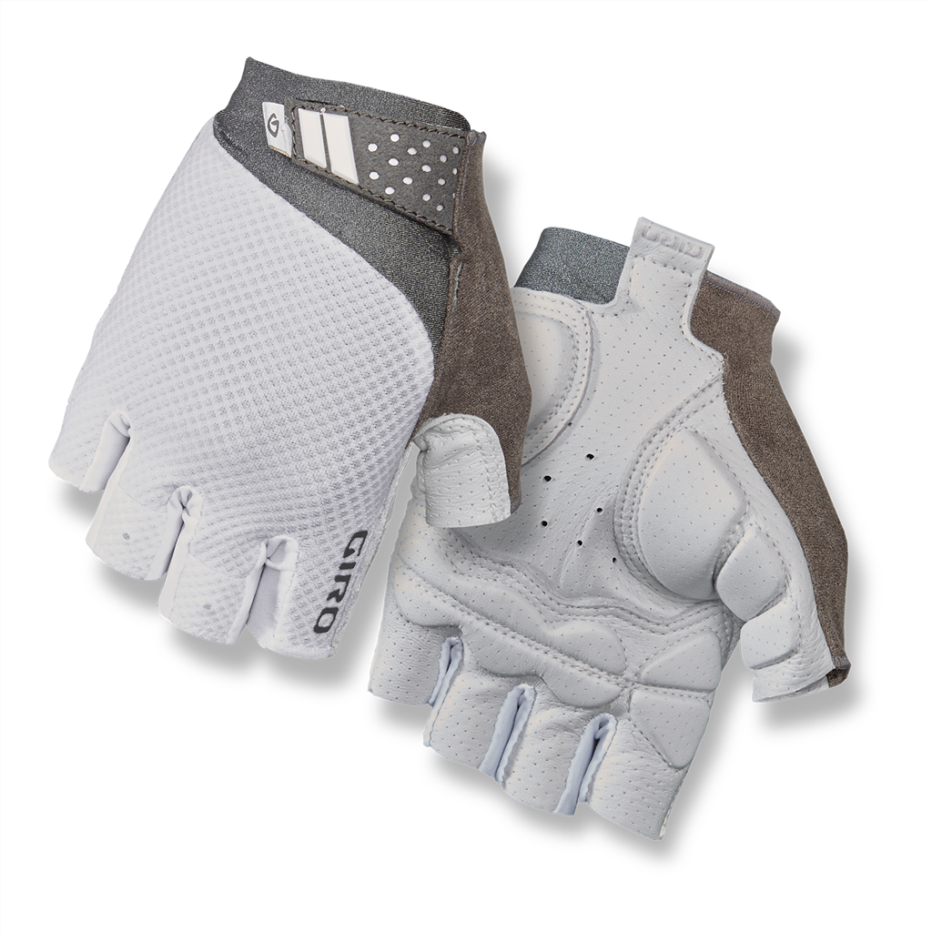 MONICA GEL II Damen-Kurzfingerhandschuhe / white / S