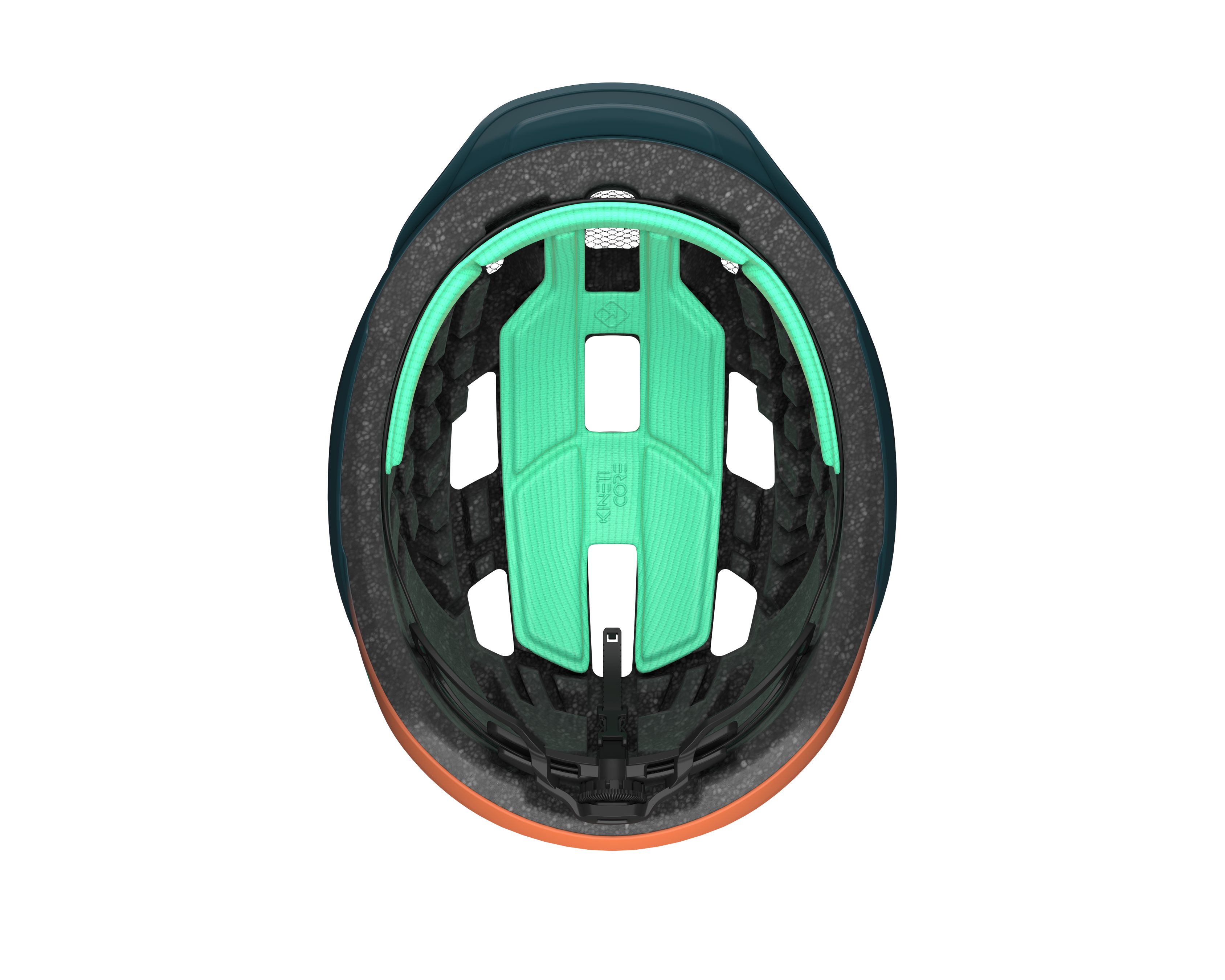 LAZER Unisex Road Cerro KinetiCore Helm / matte blue orange / L