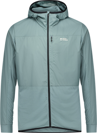 DIVERSION Herren-Merino-Windjacke / desert sage / S