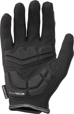 BG DUAL-GEL Unisex-Langfingerhandschuhe / black / S